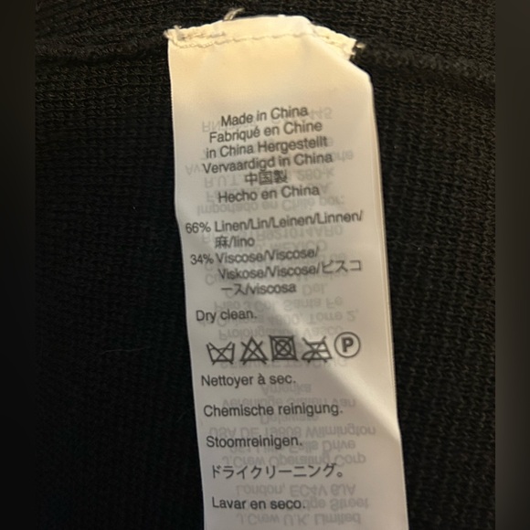 J. Crew Black Collarless Sweater Blazer - Picture 7 of 7